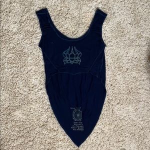 Sacred Geometry Elven Crop Top